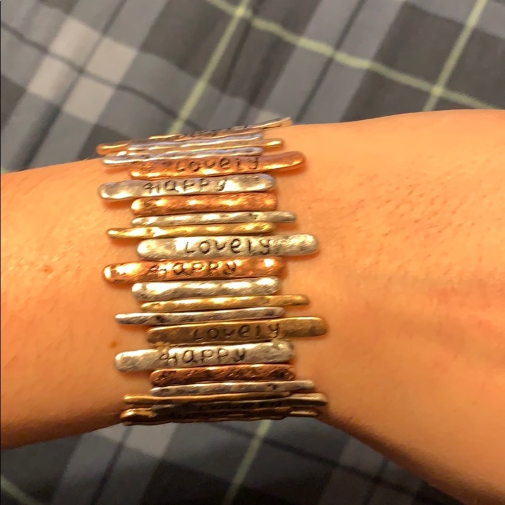 “Lovely, Happy” Bracelet